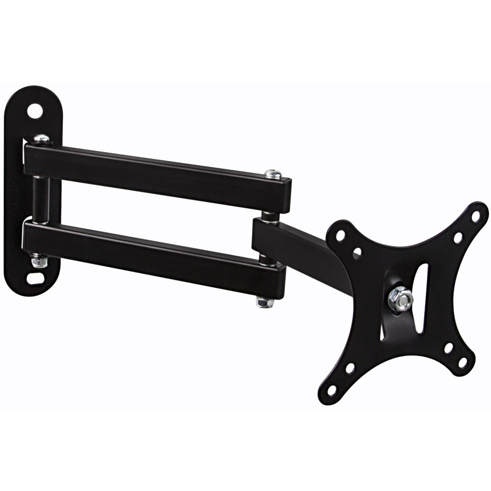 Mount-It! Monitor Wall-Mount Arm, 4inH x 18inW x 4inD, Black