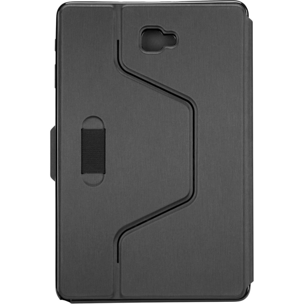 Targus Click-In Carrying Case (Flip) for 10.5in Samsung Galaxy Tab A Tablet, Stylus - Black - Drop Resistant, Impact Resistant - Polyurethane Body - 10in Height x 7.1in Width x 0.5in Depth