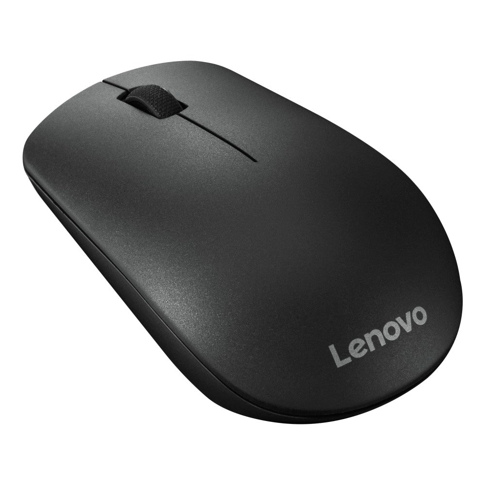 Lenovo 400 Wireless Mouse, 1.46inH x 4.17inW x 2.48inD, Black, GY50R91293