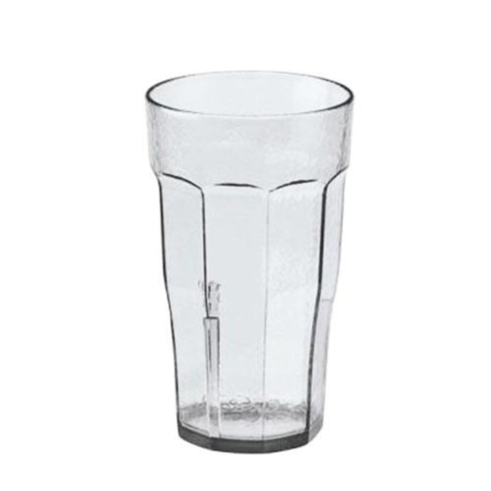 Cambro Laguna Plastic Tumbler, 22 Oz, Clear