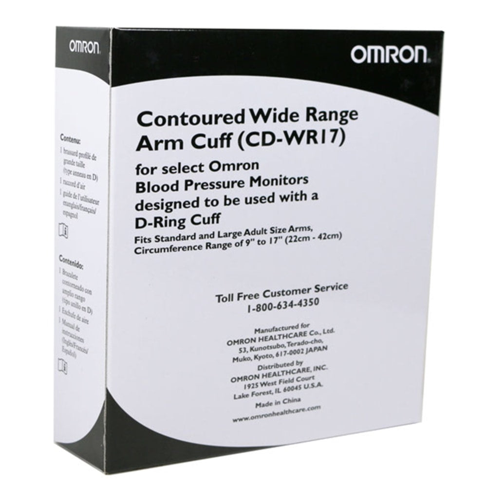 Omron Wide Range D-Ring Cuff 9in to 17in - Advanced Accuracy Series