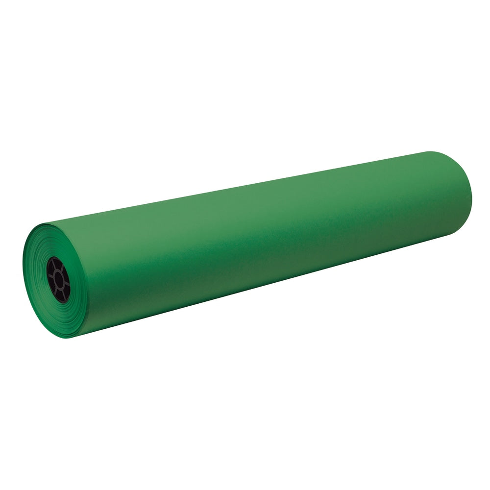 Pacon Decorol Flame-Retardant Paper Roll, 36in x 1000ft, Festive Green