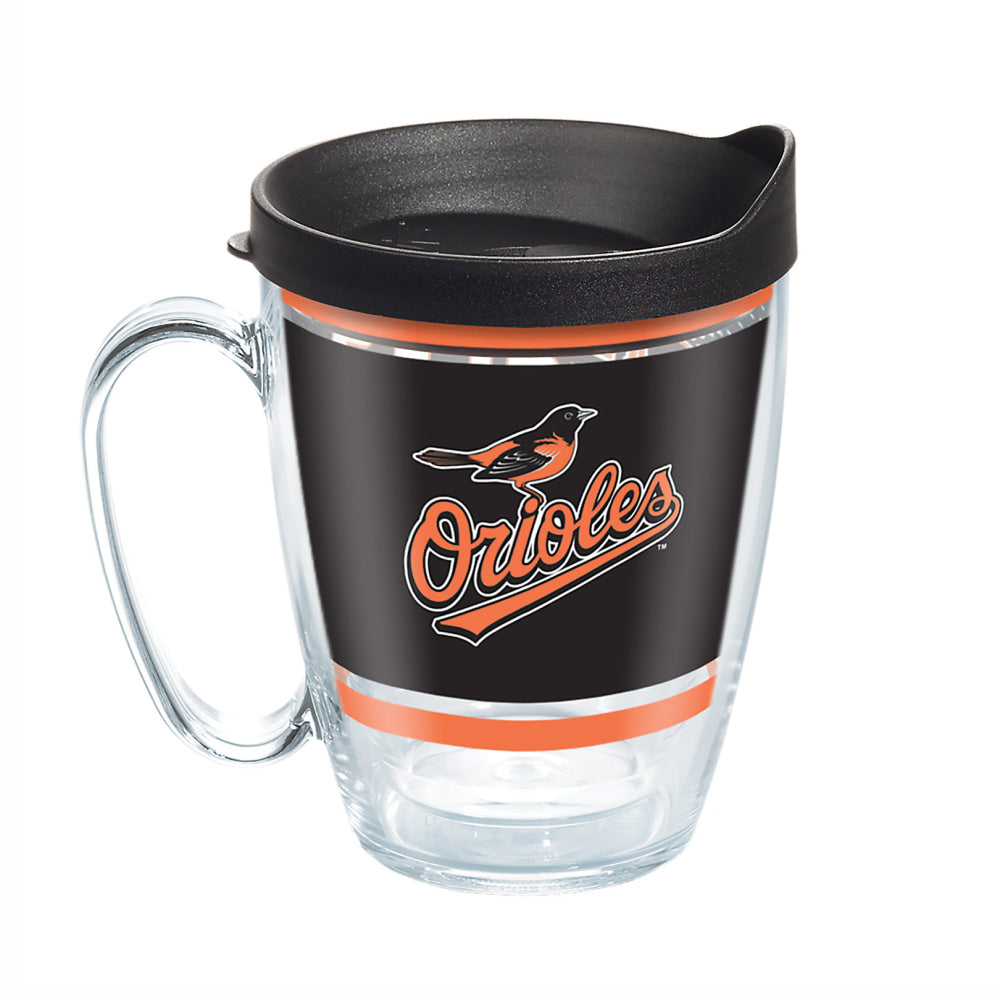 Tervis MLB Legend Coffee Mug With Lid, 16 Oz, Baltimore Orioles