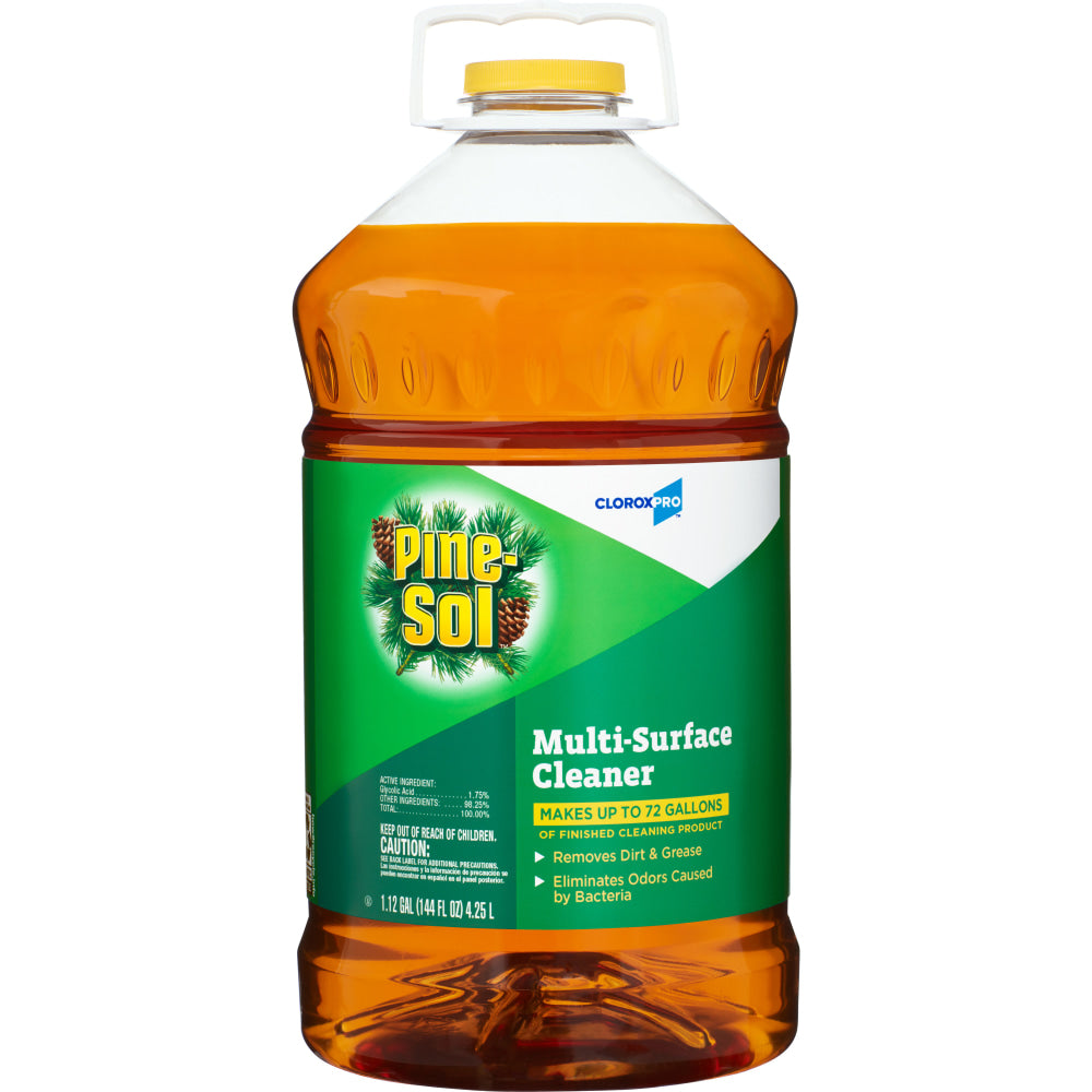 Pine-Sol Original Cleaner, 144 Oz Bottle, Case Of 3