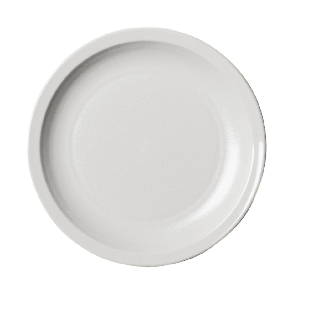 Cambro Camwear Round Dinnerware Plates, 6-1/2in, White, Set Of 48 Plates