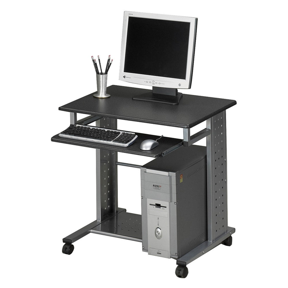 Eastwinds Empire Mobile PC Workstation, 29-3/4inH x 23-1/2inW x 29-3/4inD, Anthracite/Metallic Gray