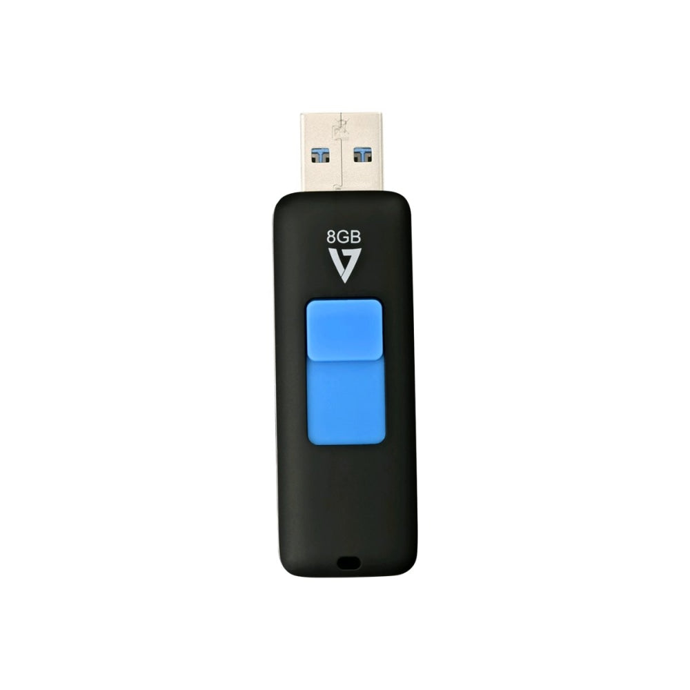 V7 VF38GAR-3N - USB flash drive - 8 GB - USB 3.0 - black