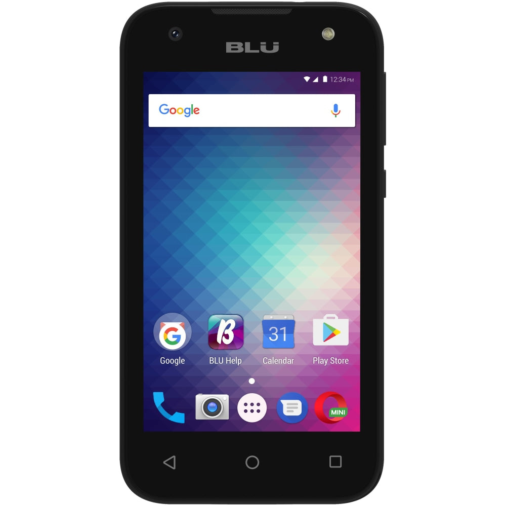 BLU Studio J1 S050Q Cell Phone, Black, PBN201302