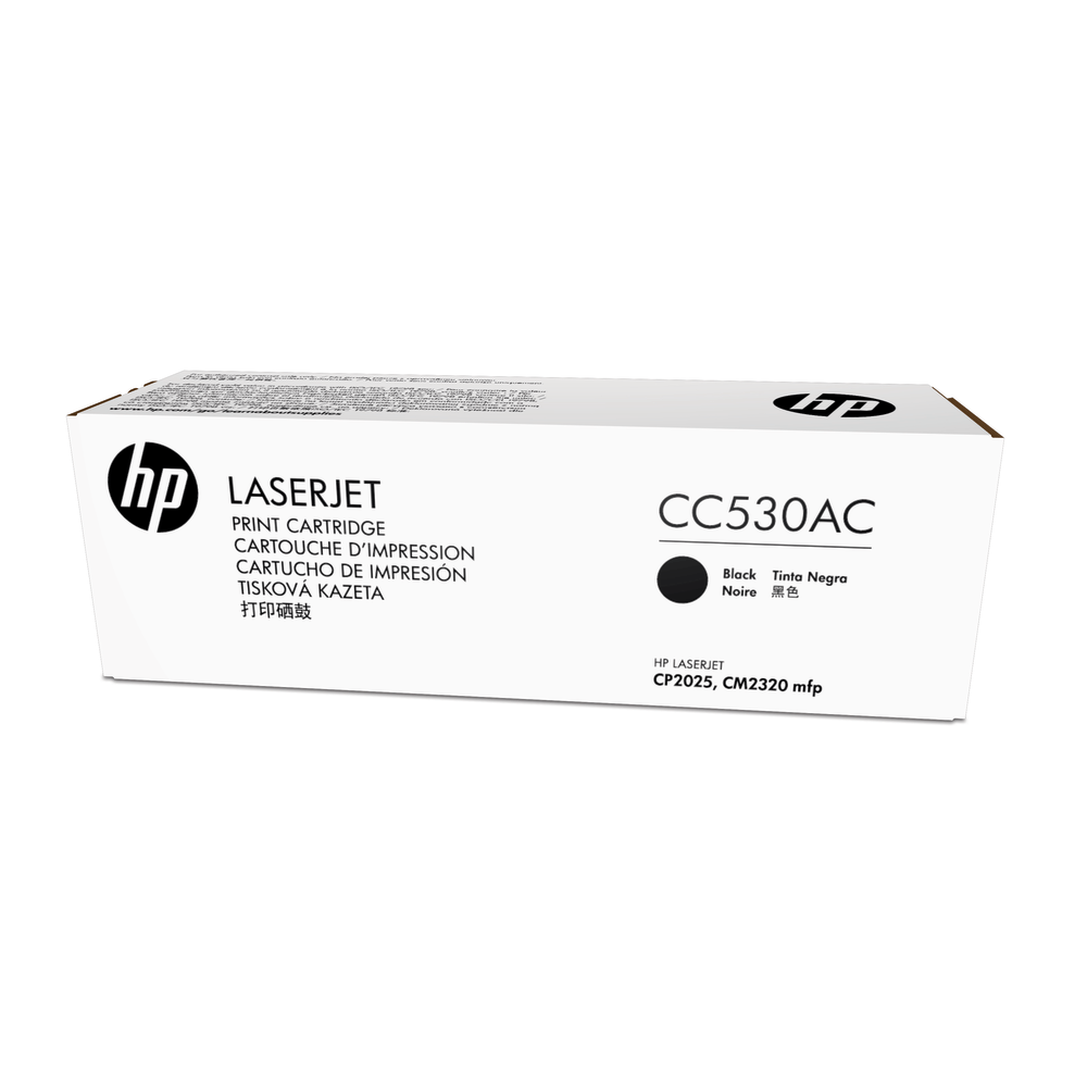 HP 304A Black Toner Cartridge, CC530AC