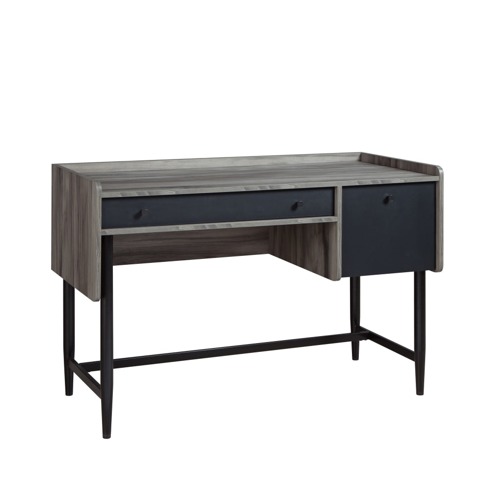 Sauder Harvey Park 47inW Computer Desk, Jet Acacia