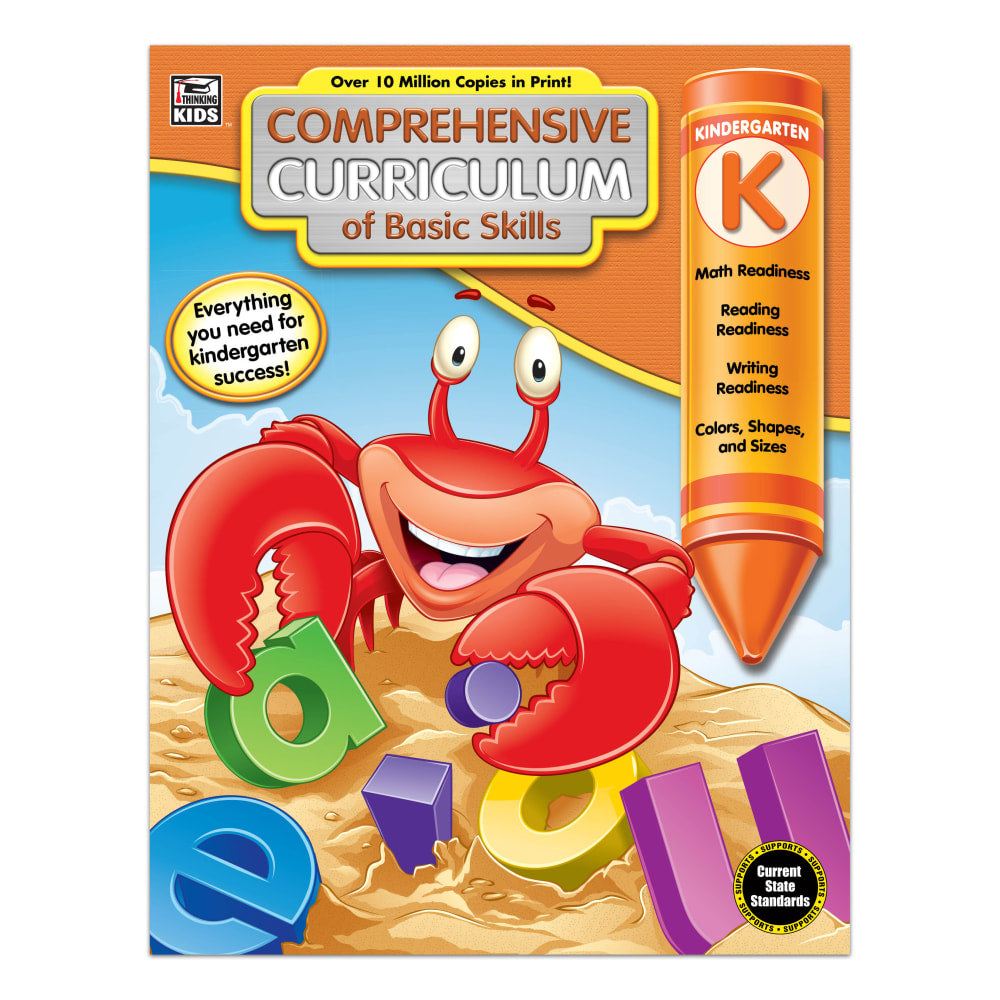 Thinking Kids Comprehensive Curriculum Of Basic Skills, Grade K