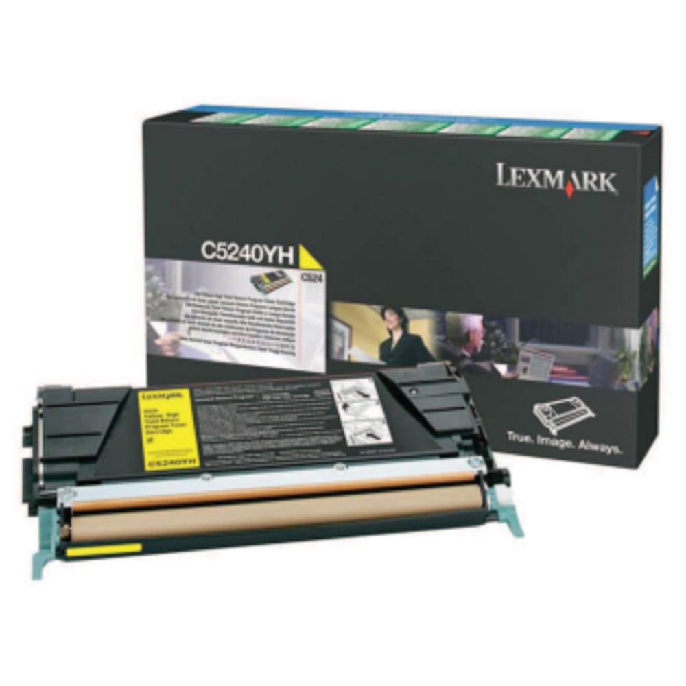 Lexmark C5240YH Yellow High Yield Return Program Toner Cartridge