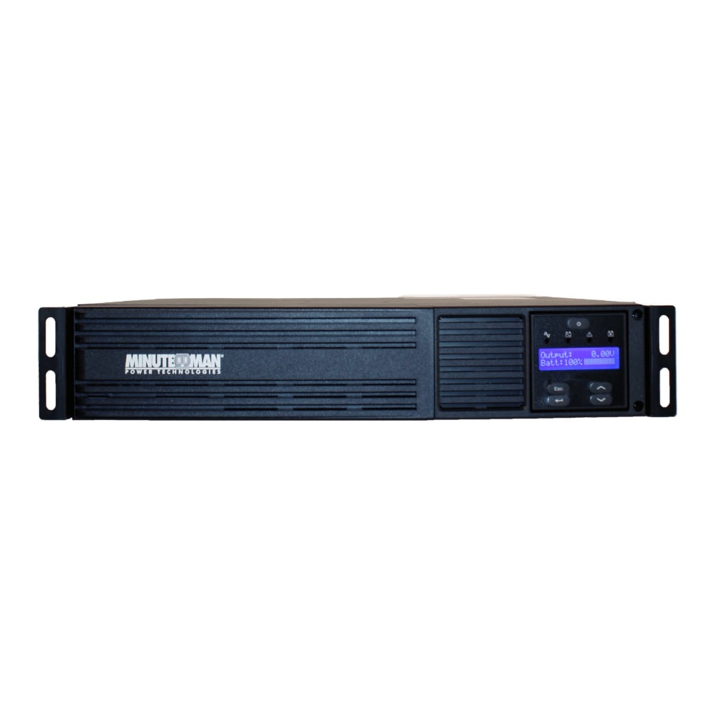 Minuteman EXR Series EXR1500RTHV - UPS (rack-mountable / external) - AC 208 V - 1300 Watt - 1500 VA - 1-phase - RS-232, USB - output connectors: 6 - 2U - 19in