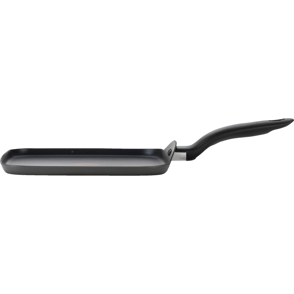 T-Fal Initiatives Aluminum Non-Stick Griddle, 10-1/4in, Black