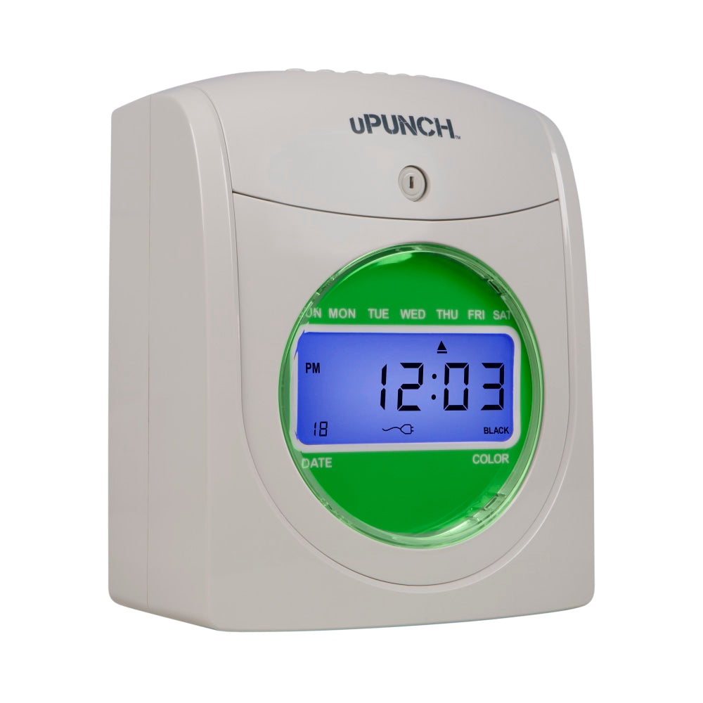 uPunch UB1000 Electronic Punch Card Time Clock Bundle