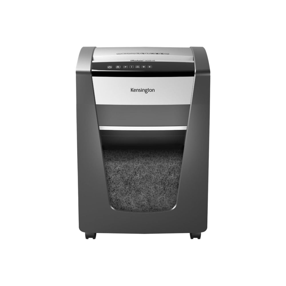 Kensington OfficeAssist Shredder M200-HS Anti-Jam Micro Cut - Shredder - micro-cut - 0.08 in x 0.59 in - P-5