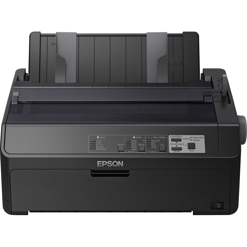 Epson FX-890II 9-pin Dot Matrix Printer - Monochrome - Energy Star - 738 cps Mono - 8.50in , 6.50in , 9.50in Width x 11in , 3.60in , 4.10in Length - USB - Parallel