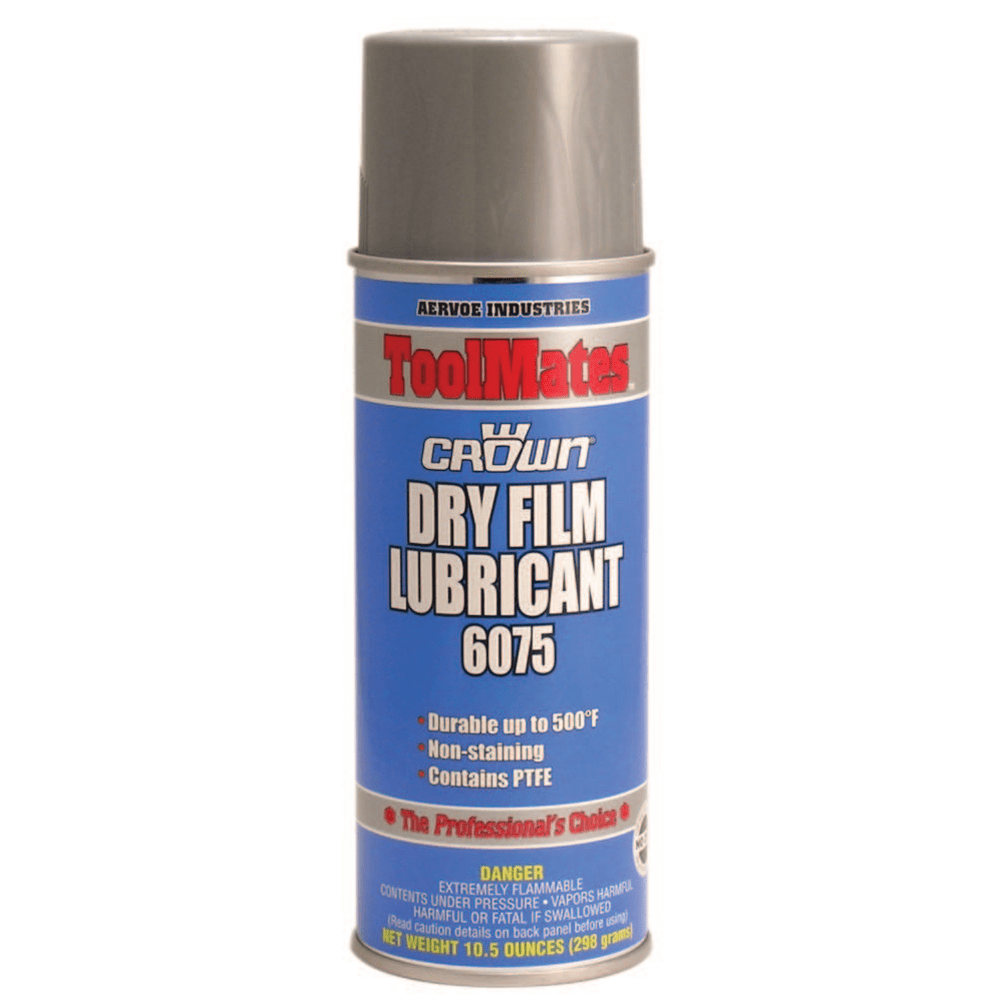 Crown Dry Film Lubricant Aerosol Spray, 16 Oz, Pack of 12 Cans