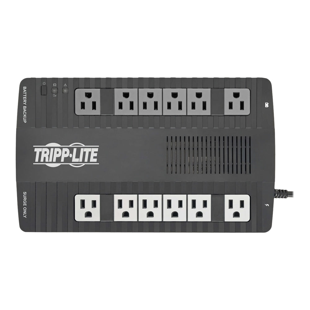 Tripp Lite UPS 750VA 450W Desktop Battery Back Up AVR Compact 120V USB RJ11