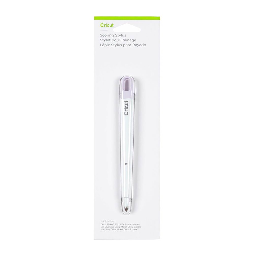 Cricut Scoring Stylus, 6-5/16inH x 13/16inW x 1/4inD, White