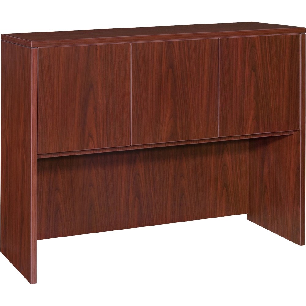 Lorell Essentials Series Hutch, 48inW, Mahogany