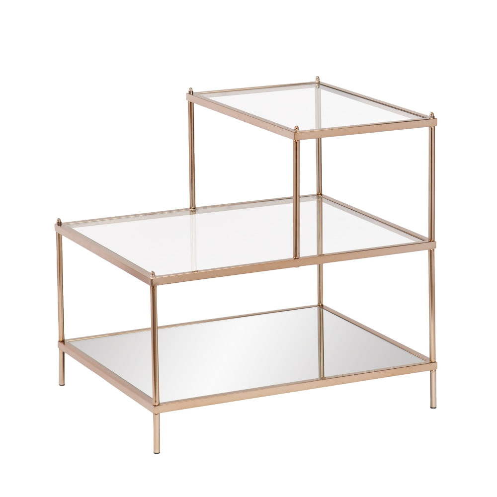 SEI Furniture Knox Accent Table, Rectangular, Gold