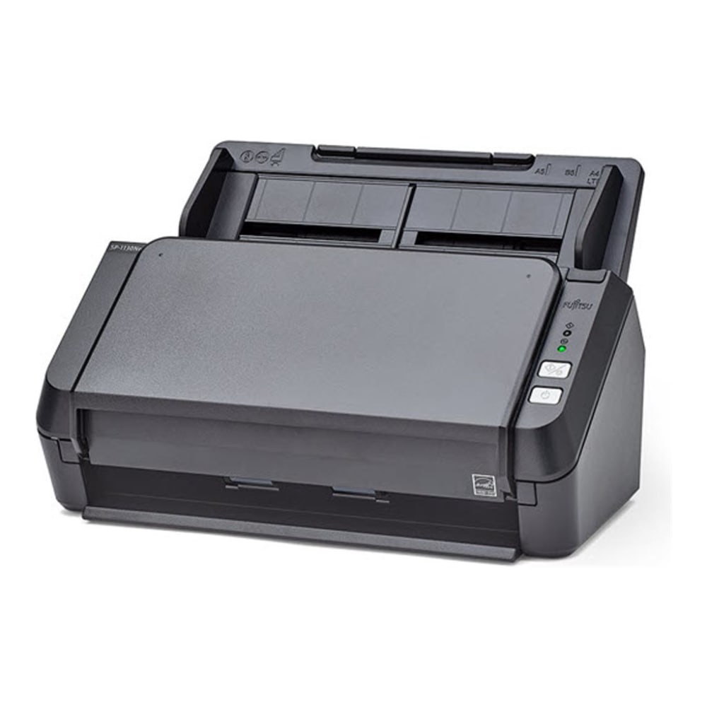 Ricoh SP-1130Ne - Document scanner - Dual CMOS - Duplex -  - 600 dpi x 600 dpi - up to 30 ppm (mono) / up to 30 ppm (color) - ADF (50 sheets) - up to 4500 scans per day - Gigabit LAN, USB 3.2 Gen 1x1