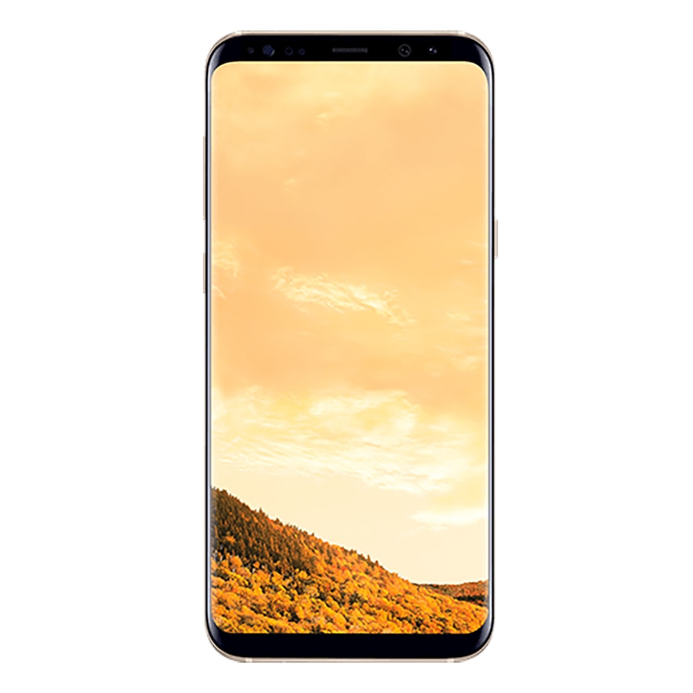 Samsung Galaxy S8+ G955F Cell Phone, Maple Gold, PSN100988