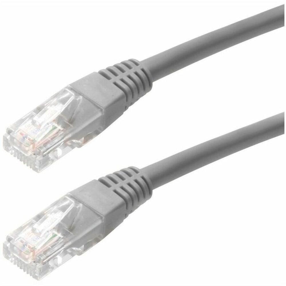 4XEM 25FT Cat6 Molded RJ45 UTP Ethernet Patch Cable (Gray) - 25 ft Category 6 Network Cable for Network Device, Notebook, Computer, Switch, Router, Gaming Console - First End: 1 x RJ-45 Network - Male - Second End: 1 x RJ-45 Network - Male