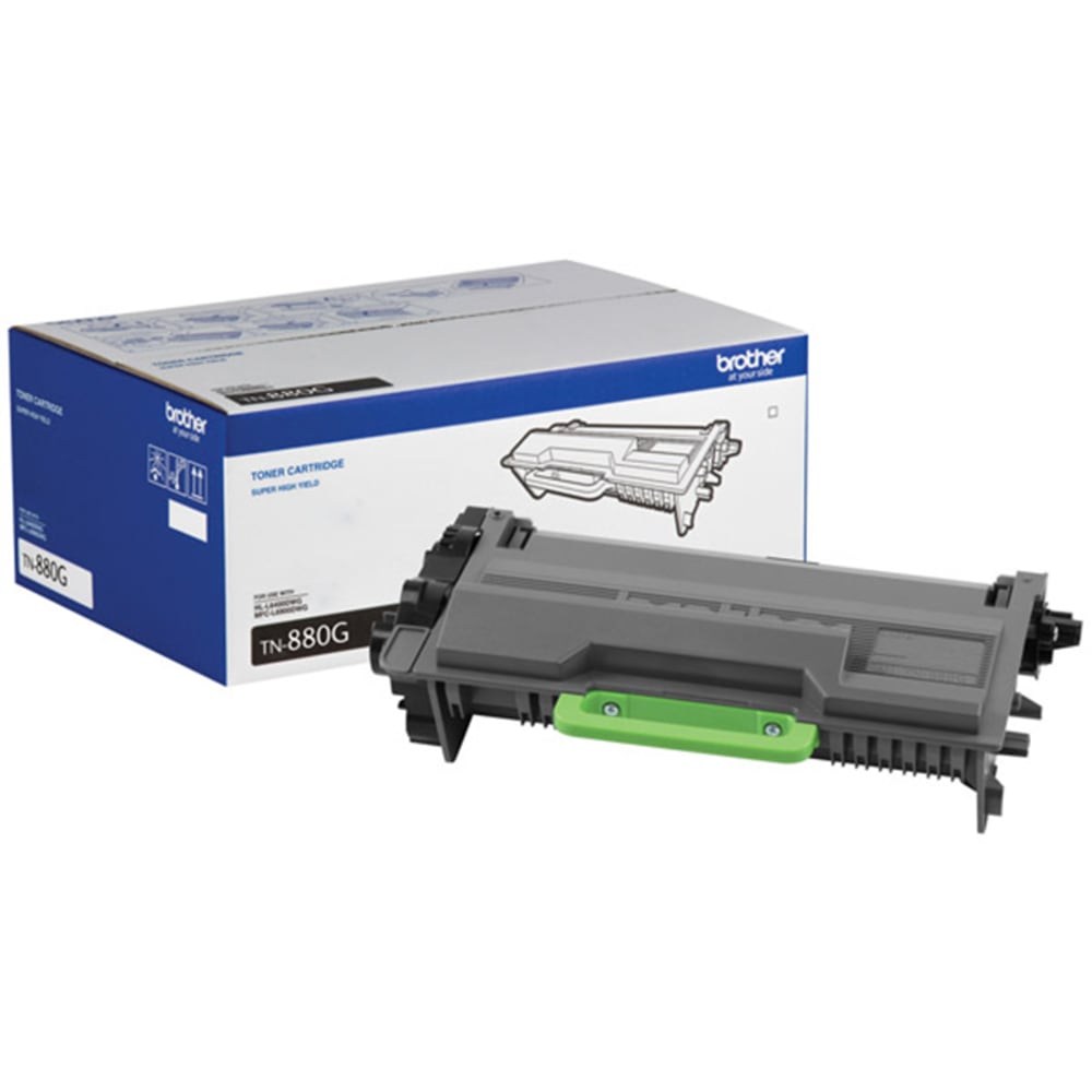 Brother TN-880 Black Extended High-Yield Toner Cartridge, TN-880G