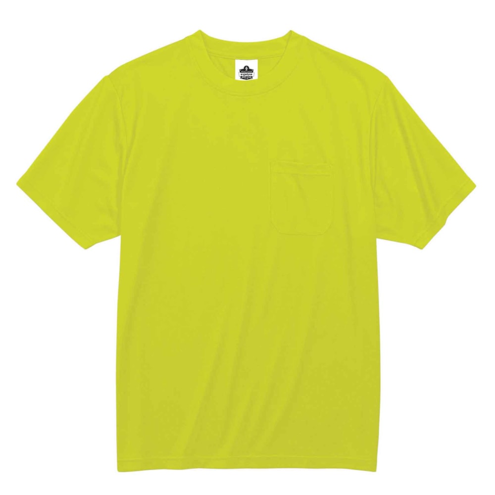 Ergodyne GloWear 8089 Non-Certified T-Shirt, 5X, Lime