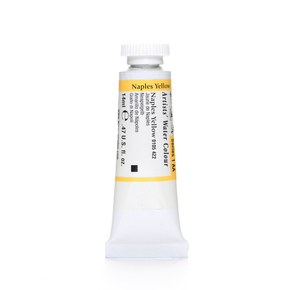 Winsor & Newton Professional Watercolors, 14 mL, Naples Yellow, 422