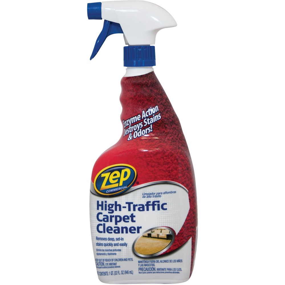 Zep High-Traffic Carpet Cleaner, 32 Oz Bottle