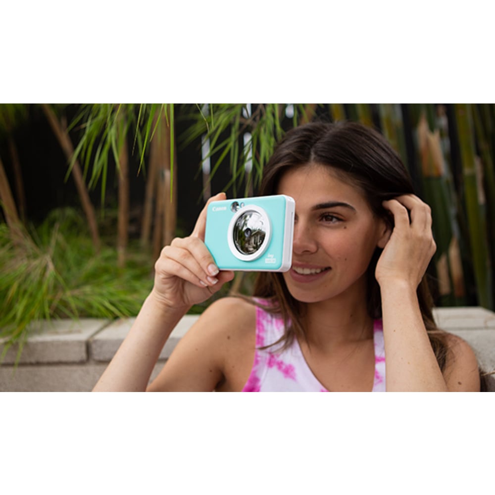 Canon IVY CLIQ2 5 Megapixel Instant Digital Camera - Turquoise - Autofocus