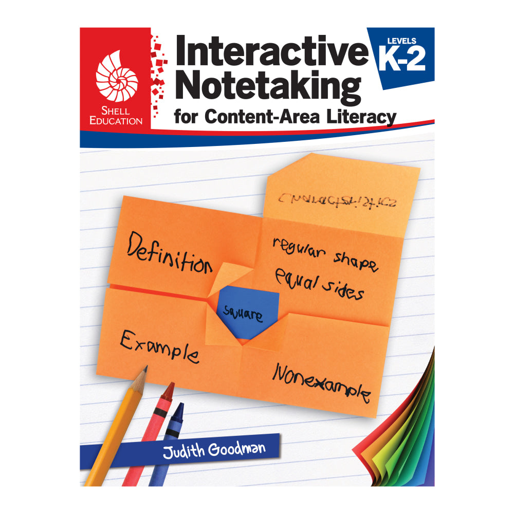 Shell Education Interactive Notetaking for Content-Area Literacy, Grades 3-5