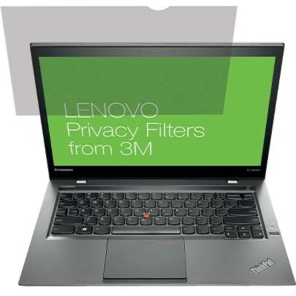 Lenovo 14.0 inch 1610 Privacy Filter for X1 Carbon Gen9 with COMPLY Attachment from 3M Matte - For 14in Widescreen LCD Notebook - 16:10 - Cold Resistant, Heat Resistant, Humidity Resistant, Thermal Shock Resistant - Anti-glare - 1