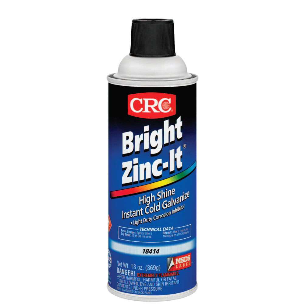 Bright Zinc-It Instant Cold Galvanize, 16 oz Aerosol Can