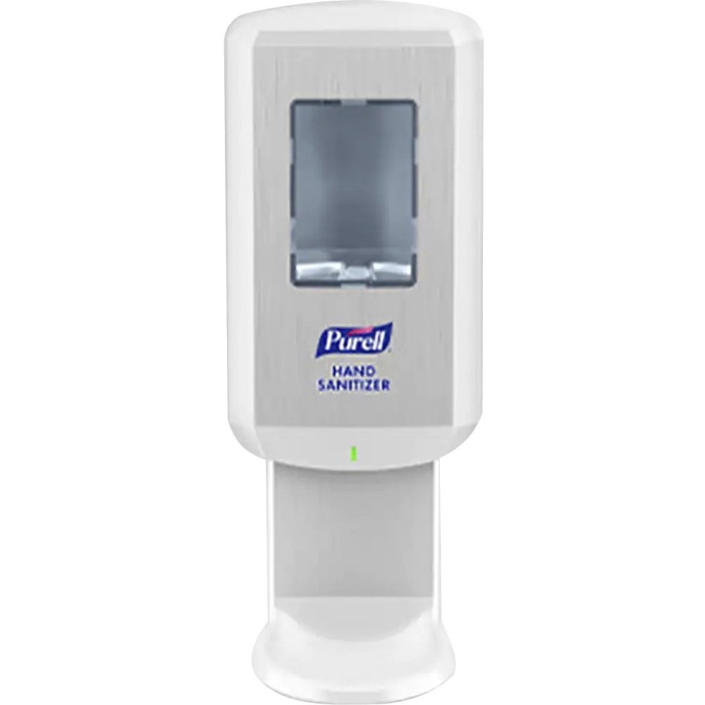 Purell CS8 Touch-Free Hand Sanitizer Dispenser, 10-5/16inH x 5-13/16inW x 3-15/16inD, White