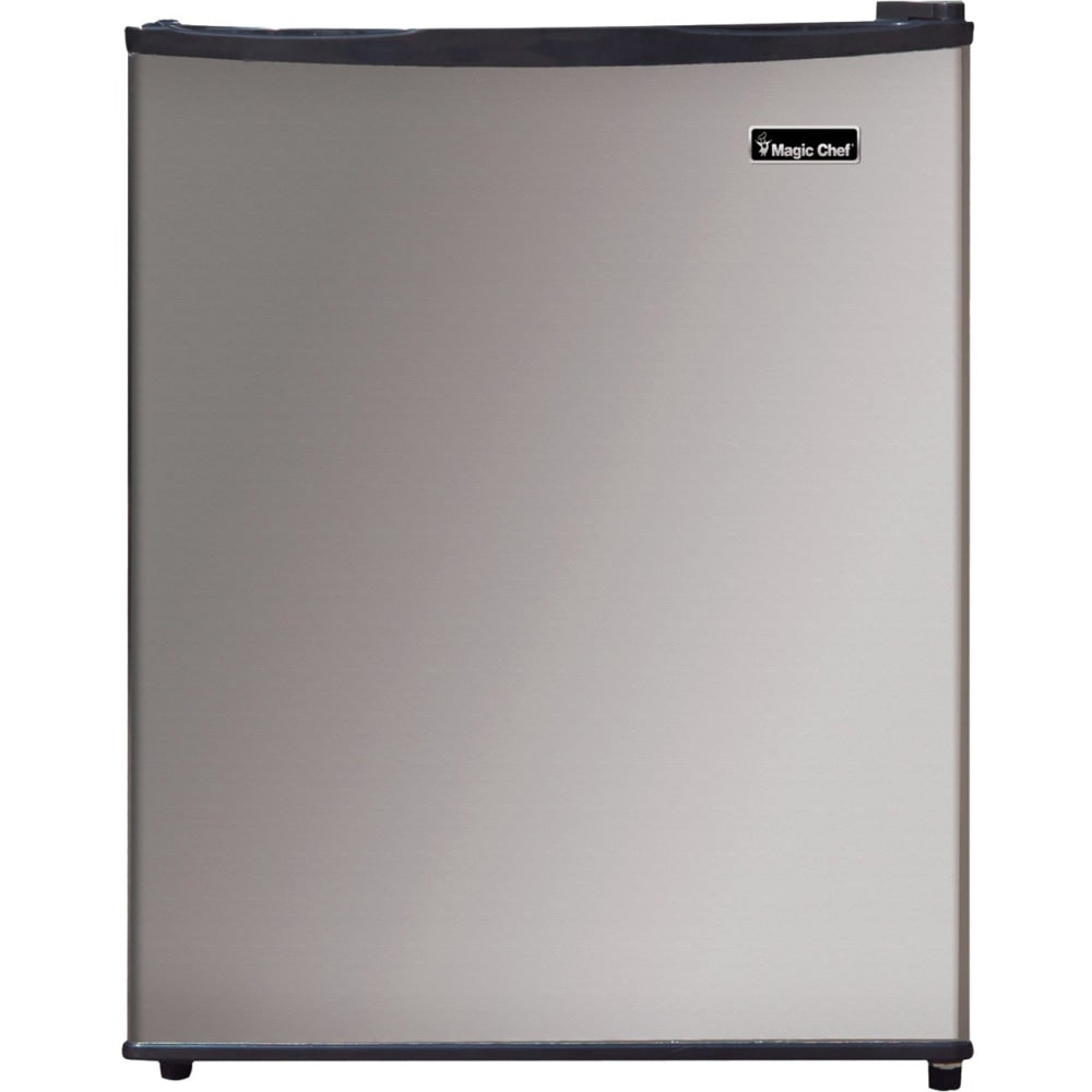 Magic Chef MCAR240SE2 2.4 Cu. Ft. Mini Refrigerator, Silver