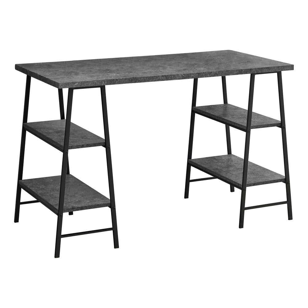 Monarch Specialties Wincy 48inW Computer Desk, Gray/Black