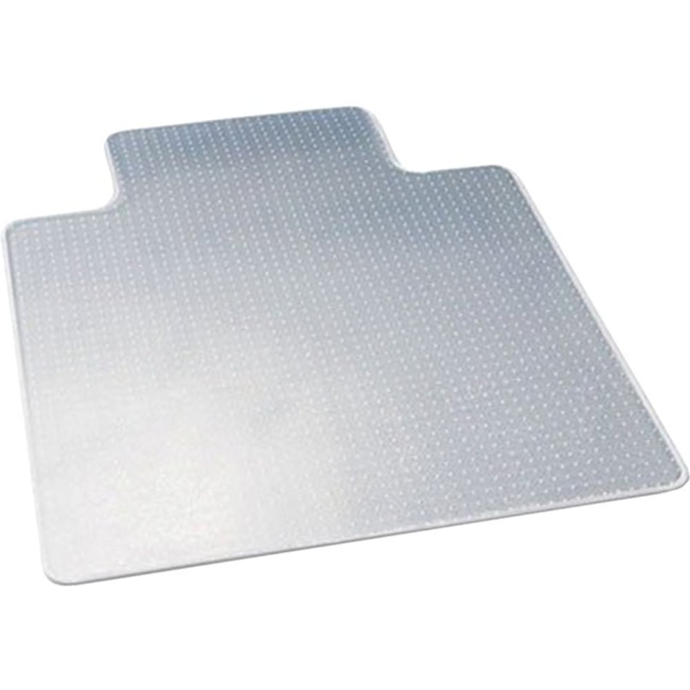 Deflecto DuraMat Vinyl Chair Mat For Low Pile Carpet, 45in x 53in, Clear