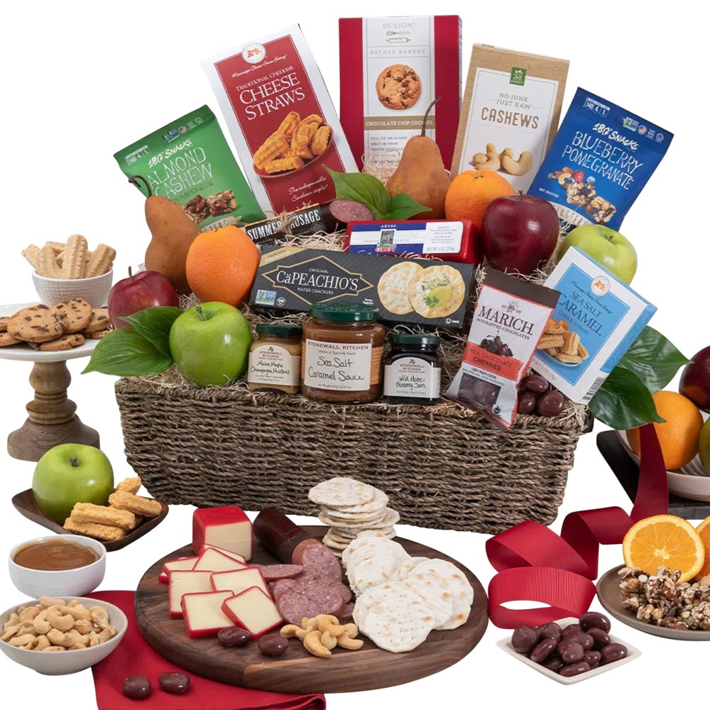 Gourmet Gift Baskets Bountiful Harvest Fruit Basket