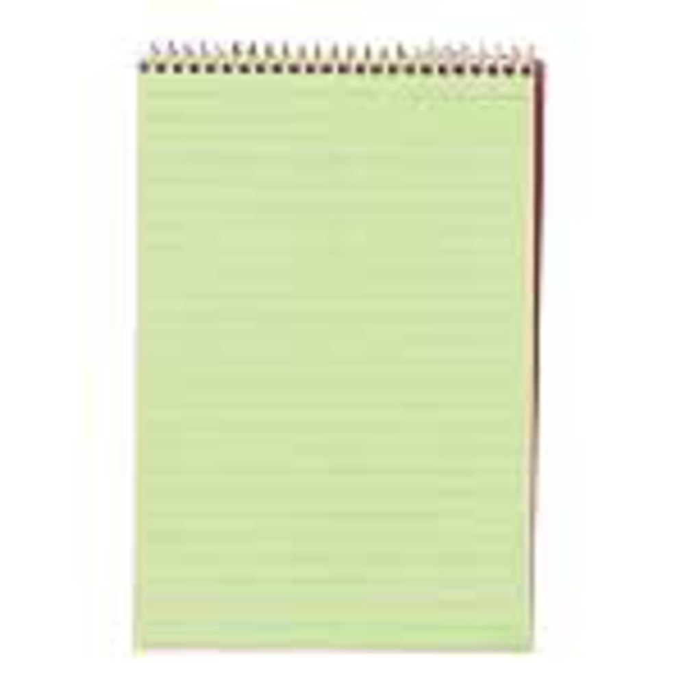 TOPS Steno Book, 6in x 9in, Pitman Ruled, 80 Sheets, Green