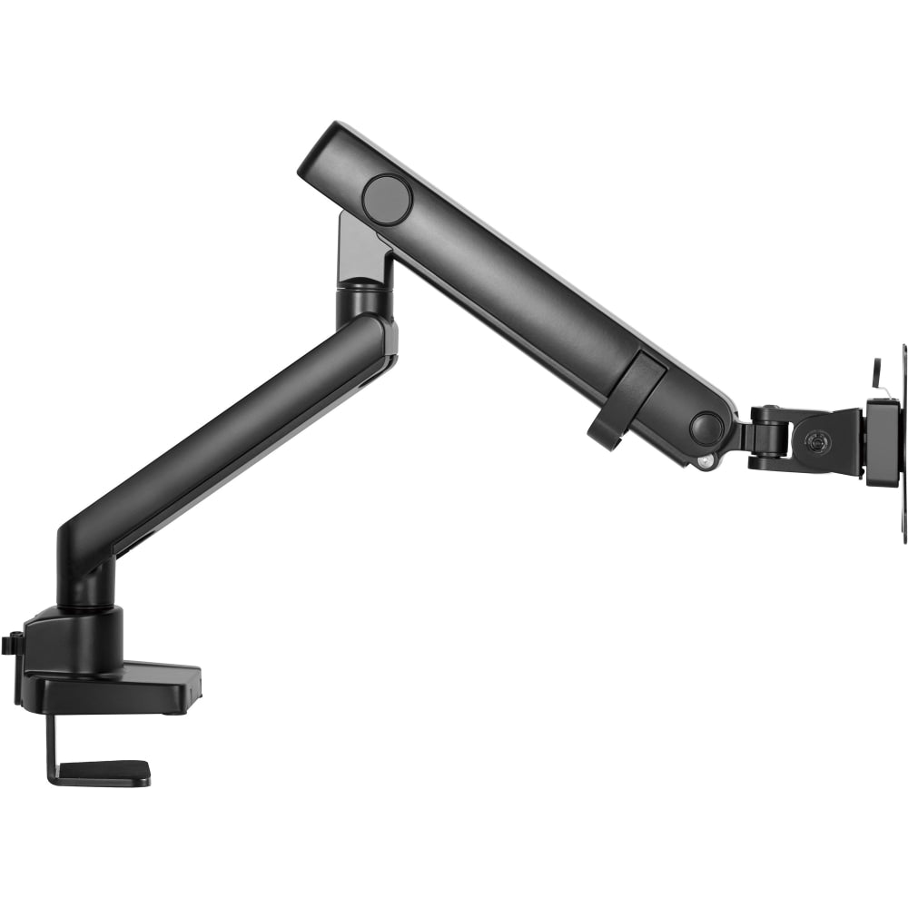 Amer Mounting Arm for Curved Screen Display, Flat Panel Display - Matte Black - 1 Display(s) Supported - 32in Screen Support - 17.64 lb Load Capacity - 75 x 75, 100 x 100