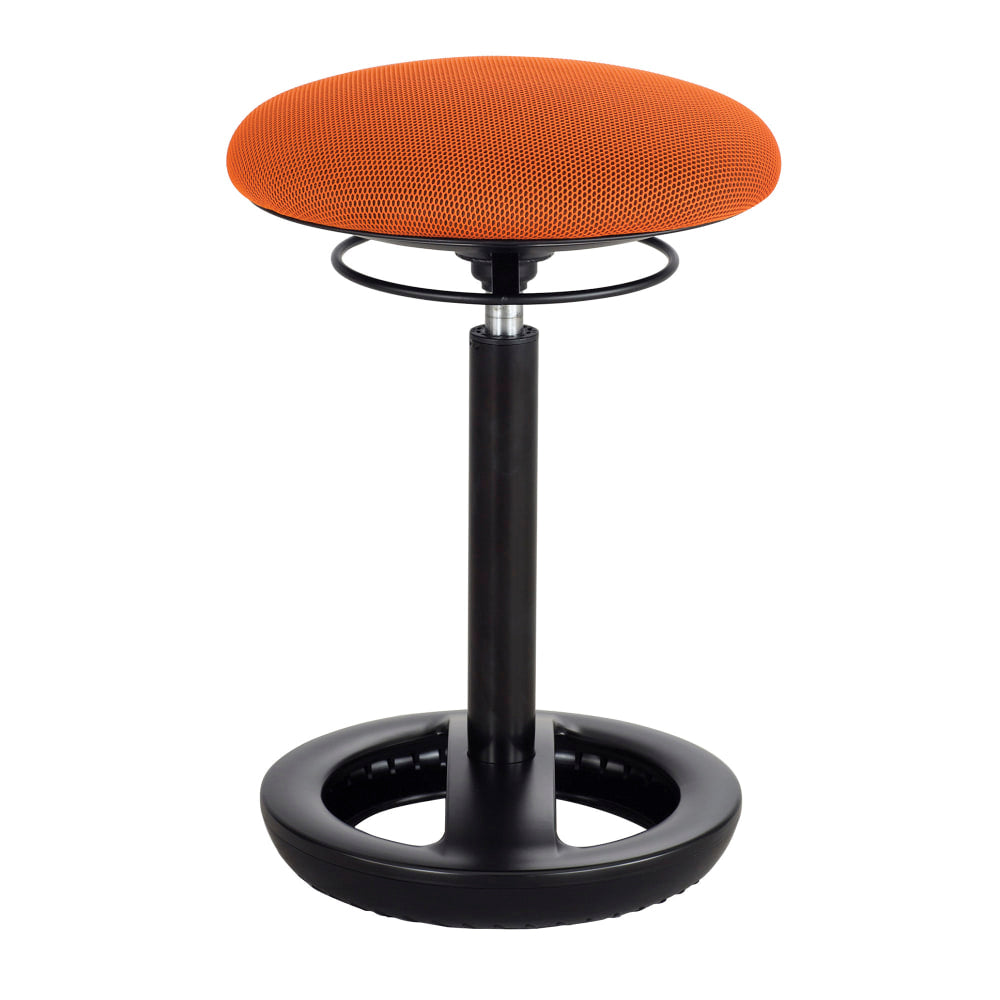 Safco Twixt Active Seating Chair, Desk Height, Orange