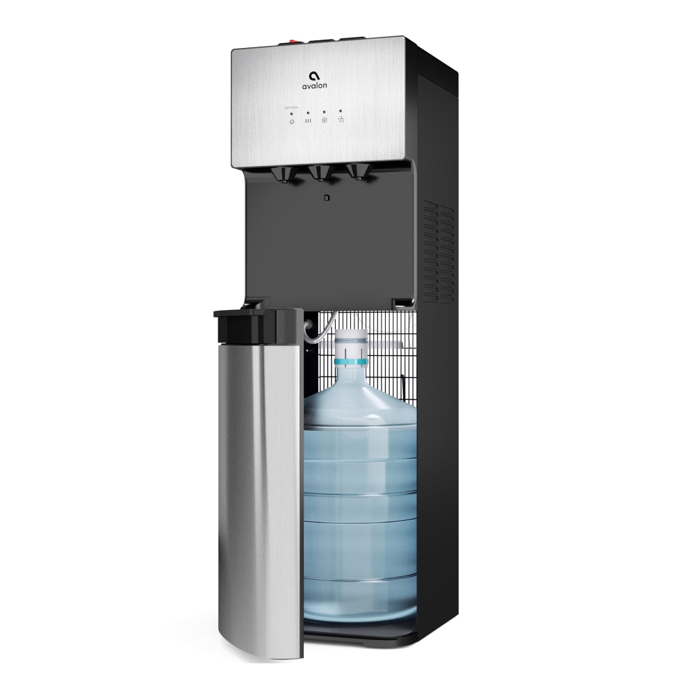 Avalon Limited Edition Self Cleaning Water Cooler Water Dispenser - 3 Temperature Settings - Hot, Cold & Room Water, Durable Stainless Steel Construction, Bottom Loading - UL/Energy Star Approved