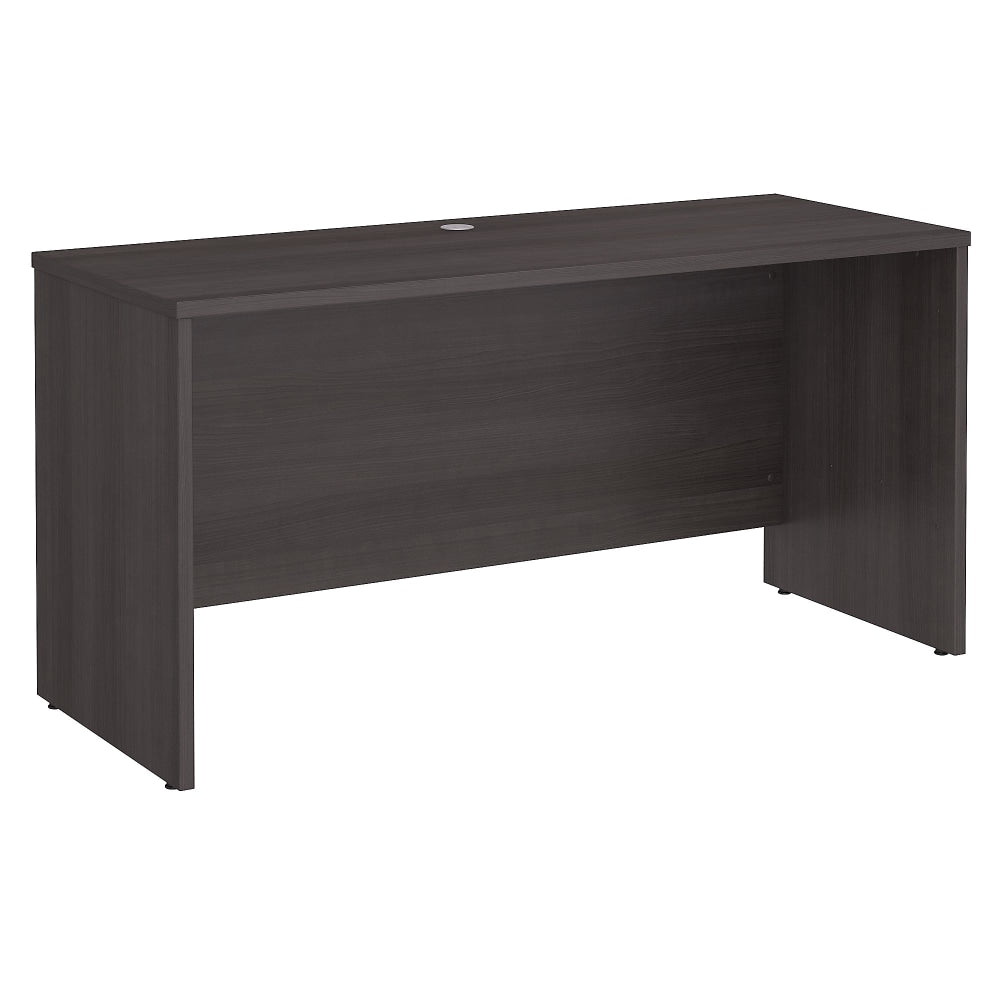 Bush Business Furniture Studio C 60inW Credenza Computer Desk, Storm Gray, Standard Delivery