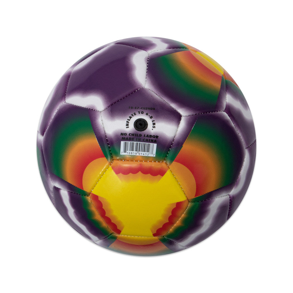 Champion Sports Extreme Tiedye Soccer Ball, Size 4, Multicolor