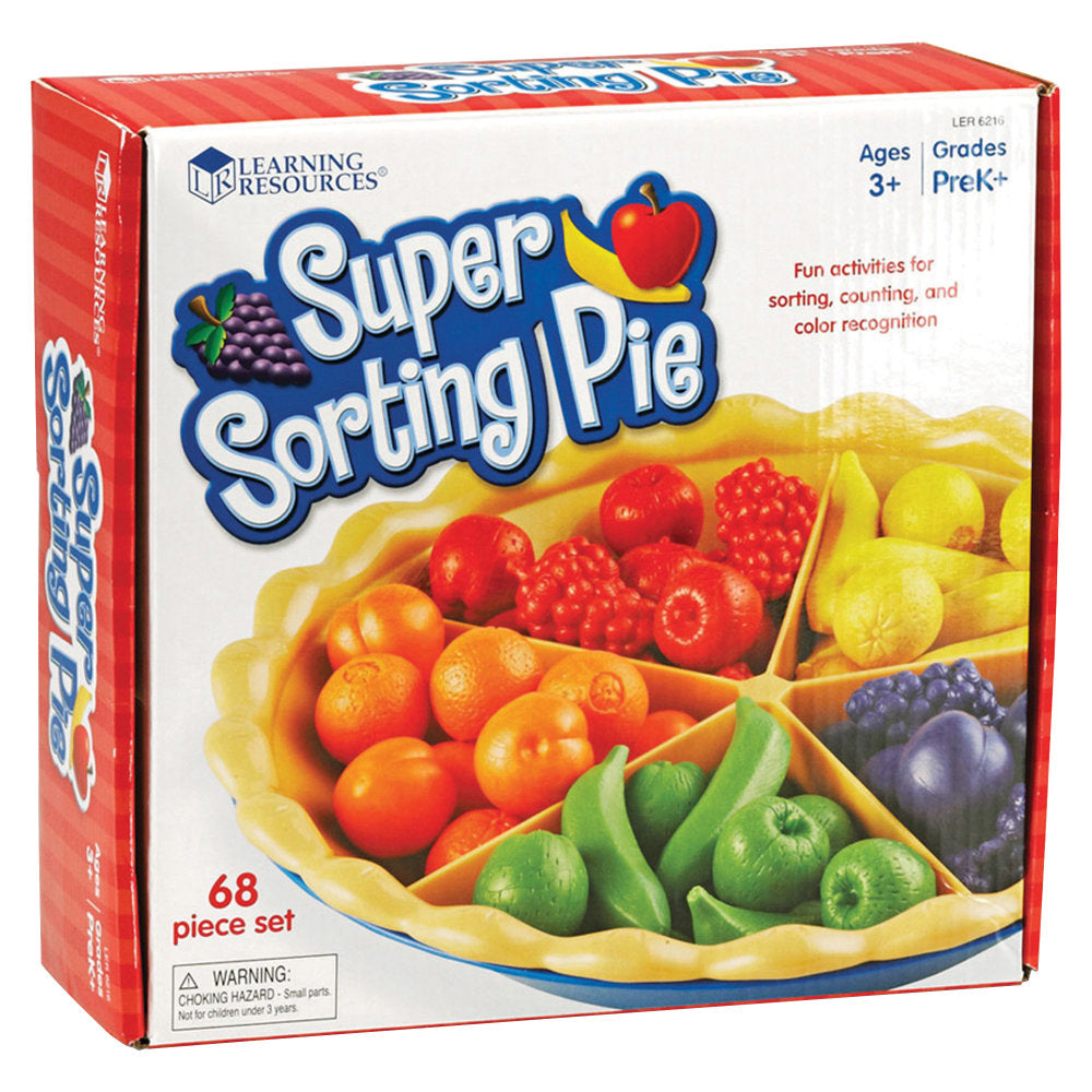 Learning Resources Super Sorting Pie, Pre-K - Grade 3