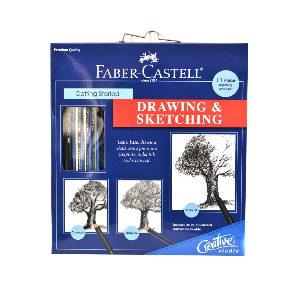 Faber-Castell Creative Studio Getting Started Drawing & Sketching Set